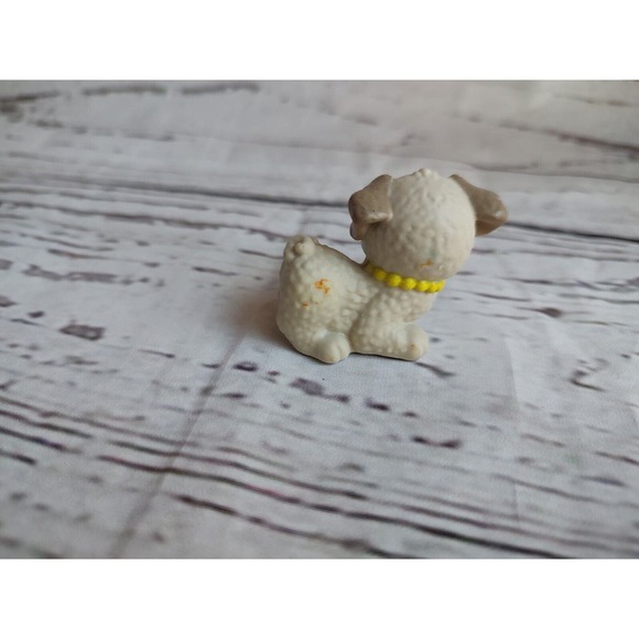 2013 Barbie Chelsea Flippin Pup Pool REPLACEMENT Grey Puppy Dog Pet Rubber - Picture 2 of 7